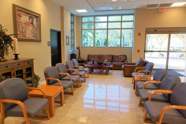 Waiting room at Mountain Spine & Orthopedics Altamonte Springs - Casselberry, Florida