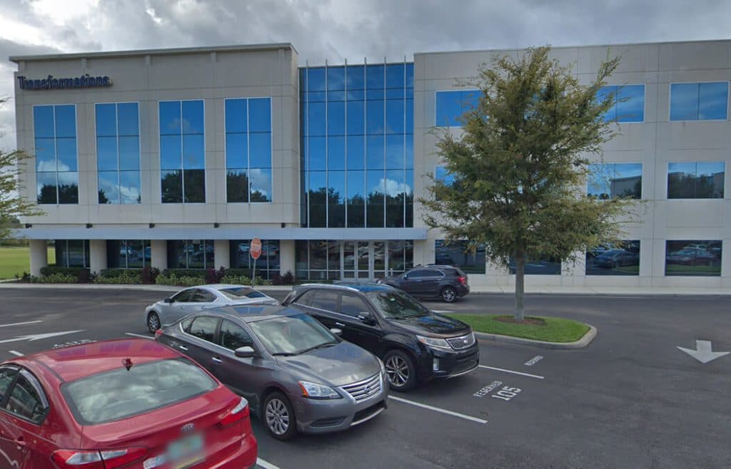 Building exterior at Mountain Spine & Orthopedics Orlando, Florida