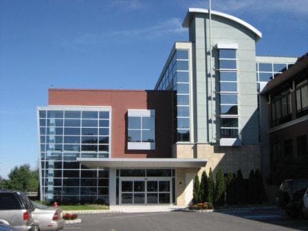 Building exterior at Mountain Spine & Orthopedics West Orange Surgery Center, NJ